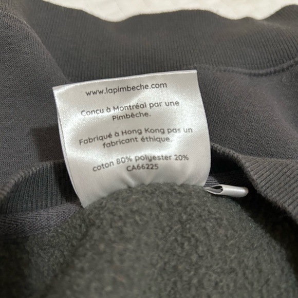 LA PIMBÊCHE Femiligion Grey Crewneck - Picture 7 of 7